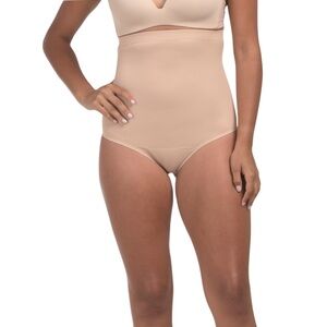 SPANX 🫐 Assets Nude Firm Control Flawless Finish High Waist Thong Shapewear
